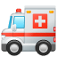 Krankenwagen Emoji U+1F691