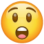 Erstaunt Emoji U+1F632