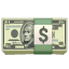 Dollar Scheine Emoji U+1F4B5