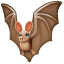 Fledermaus Emoji U+1F987