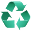 Recycling  Emoji U+267B