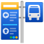 Bus Stop Emoji U+1F68F