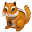 Eichhörnchen Emoji U+1F43F