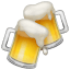 Bierkrüge Emoji U+1F37B