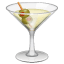 Cocktailglas Emoji U+1F378