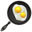 Spiegelei Emoji U+1F373