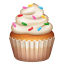 Cupcake Emoji U+1F9C1