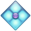 Diamant mit Punkt Whatsapp U+1F4A0