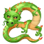 Drache Emoji U+1F409