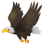 Greifvogel Emoji U+1F985