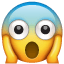 Schrei Emoji U+1F631