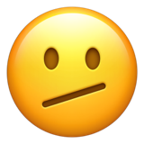 Emoji mit schiefem Mund U+1FAE4