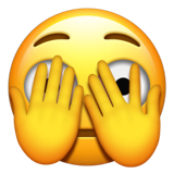 Emoji mit spähendem Auge U+1FAE3