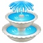 Brunnen Emoji U+26F2