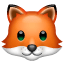 Fuchs Emoji Whatsapp U+1F98A