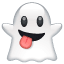 Geist Halloween Smiley U+1F47B