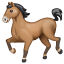 Pferd Emoji U+1F40E