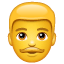 Mann Emoji U+1F468