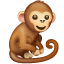 Affe Emoji U+1F412