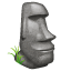 Moai Emoji U+1F5FF