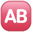 Taste AB Symbol U+1F18E