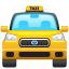 Taxi Frontansicht Emoji U+1F696