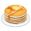 Pancakes Smiley U+1F95E