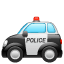 Polizeiauto Whatsapp U+1F693