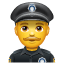 Polizist U+1F46E