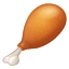 Hähnchenschenkel Emoji U+1F357