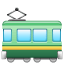 Bahn Abteil Emoji U+1F683