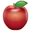 Roter Apfel Emoji U+1F34E