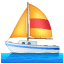 Segelboot Emoji U+26F5