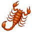 Skorpion Emoji U+1F982