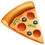 Stück Pizza U+1F355