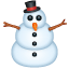 Schneemann Symbol U+26C4