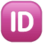 ID Symbol Whatsapp U+1F194