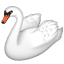 Schwan Emoji U+1F9A2