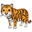 Tiger Emoji U+1F405